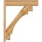 Ekena Millwork Merced Block Rough Sawn Outlooker, Western Red Cedar, 8"W x 38"D x 46"H OUT08X38X46MRC05RWR - alternate 3